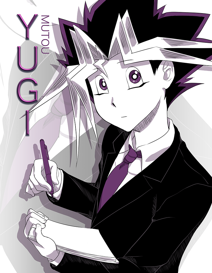 Duel Cafe Pinups: Yugi by suishouyuki