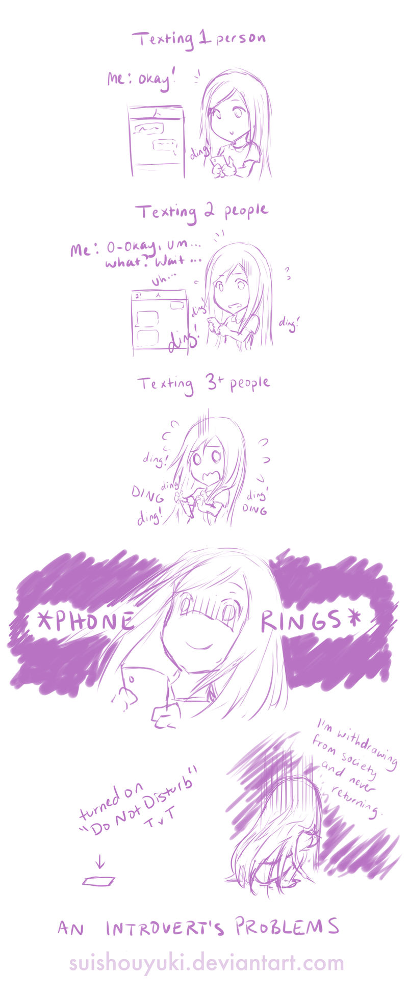 An Introvert's Problem by suishouyuki