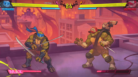 TMNT Fighting Game Concept by AlexRedfish