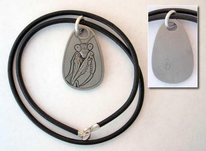 Titanium Mantis Titanium Mantis Pendant by tsterling on DeviantArt