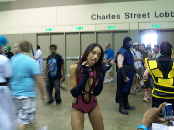 Mortal Kombat's Mileena Cosplay at Otakon 2011