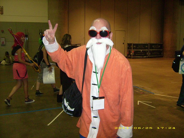 Dragon Ball Z's Master Roshi Cosplay