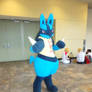 Pokemon's Lucario Cosplay