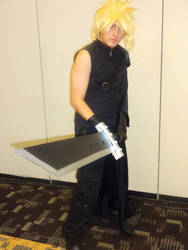 Final Fantasy VII's Cloud Cosplay by GamerZone18