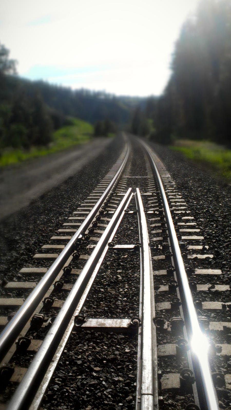 Railroad Tracks.