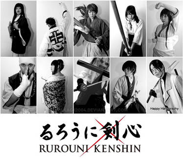 Rurouni Kenshin - Live action group shot