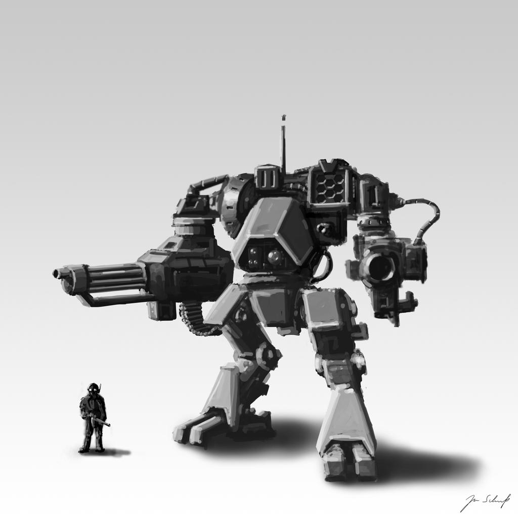 robot sketch 001 by greensandsguy on DeviantArt