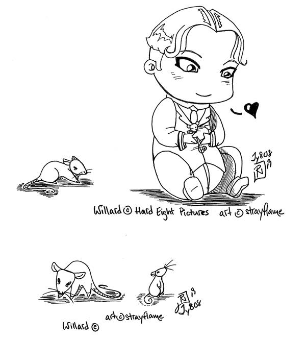 Willard and His Rats by StrayFlame on DeviantArt