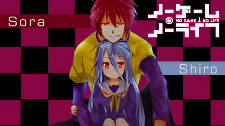 No Game No Life - Sora and Shiro