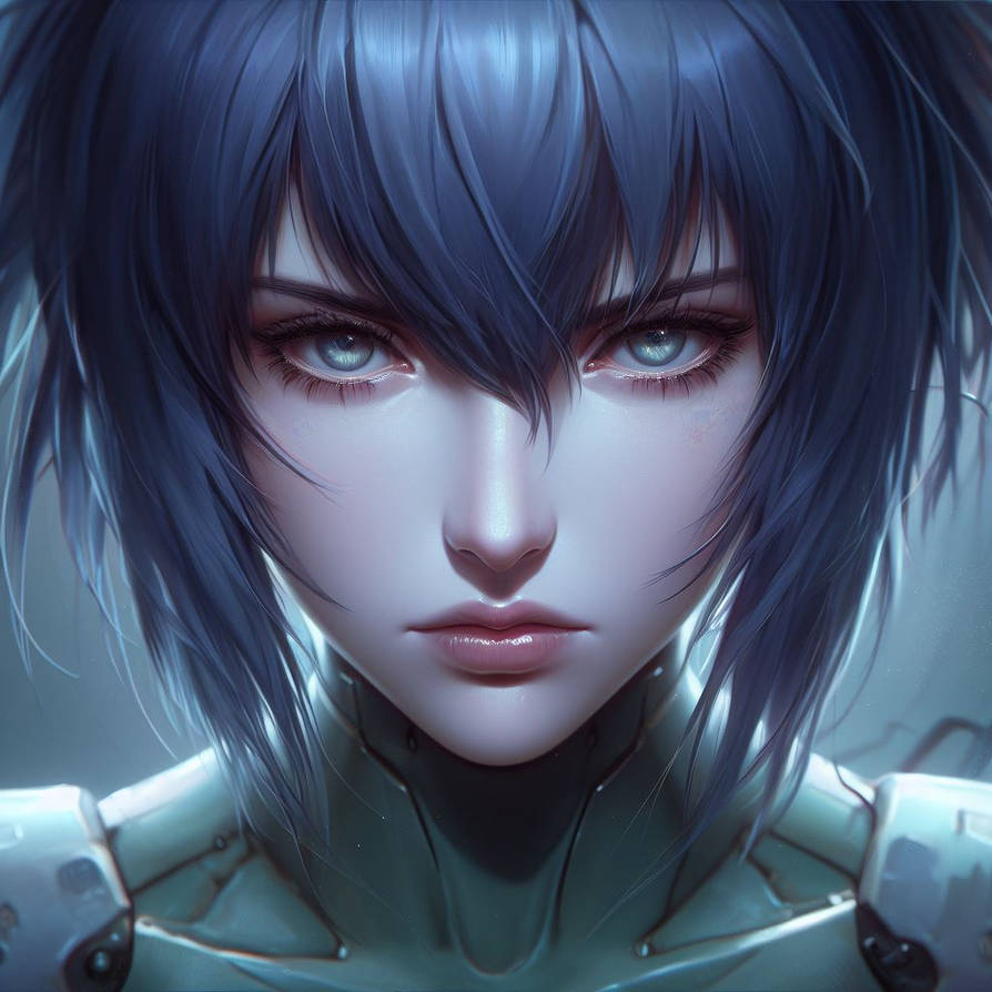 Ghost in the shell Motoko Kusanagi by Picknikker on DeviantArt