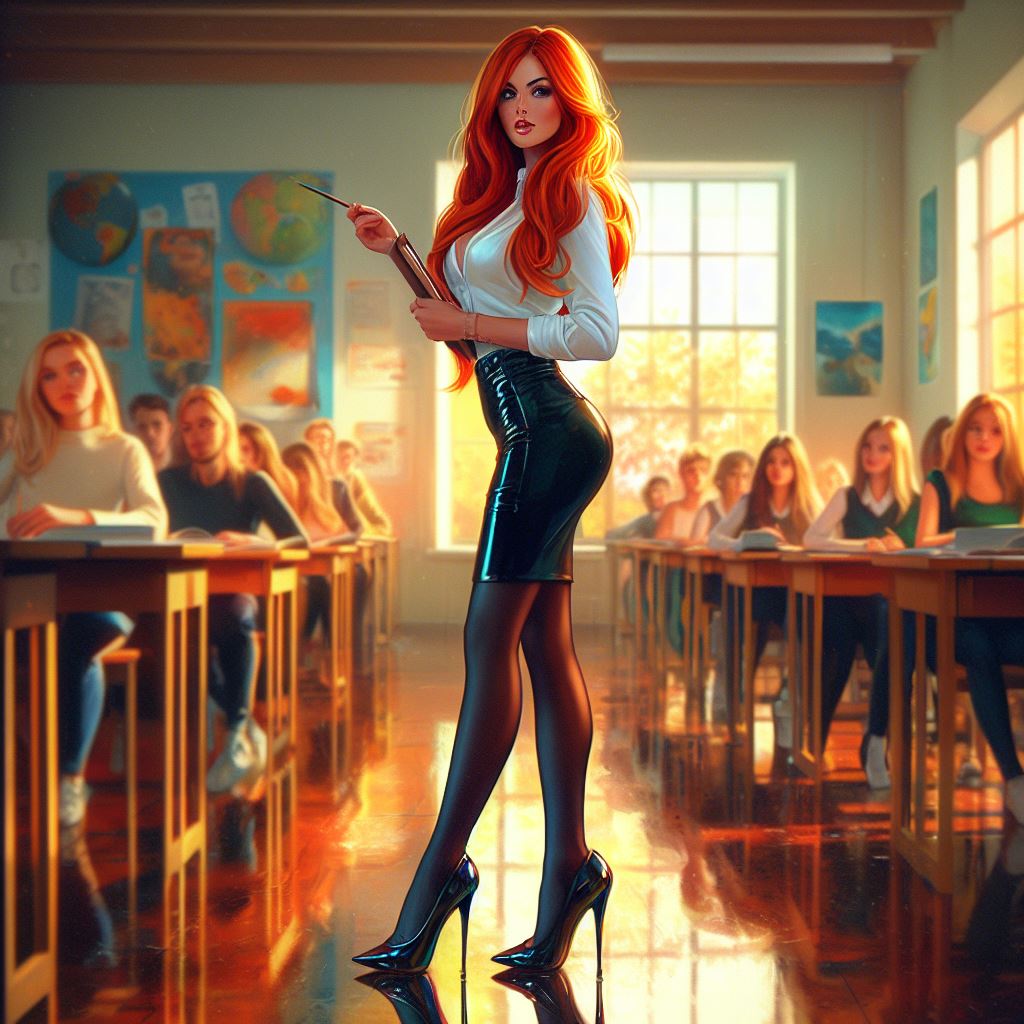 red haired in scool by Picknikker on DeviantArt