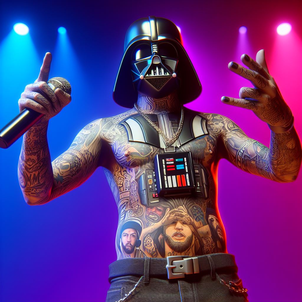 darth vader as a rapper by Picknikker on DeviantArt