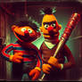 Ernie and Bert wants to play