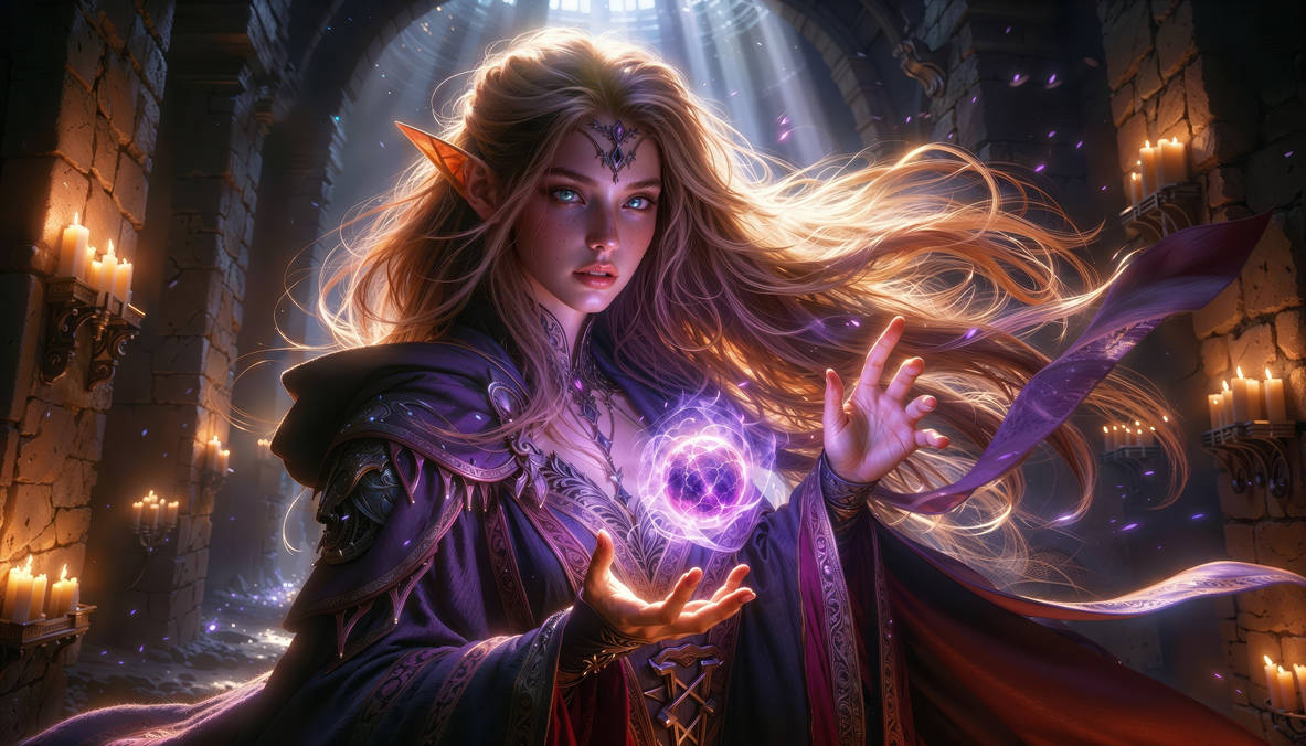 Elf Desktop Wallpaper by Picknikker on DeviantArt