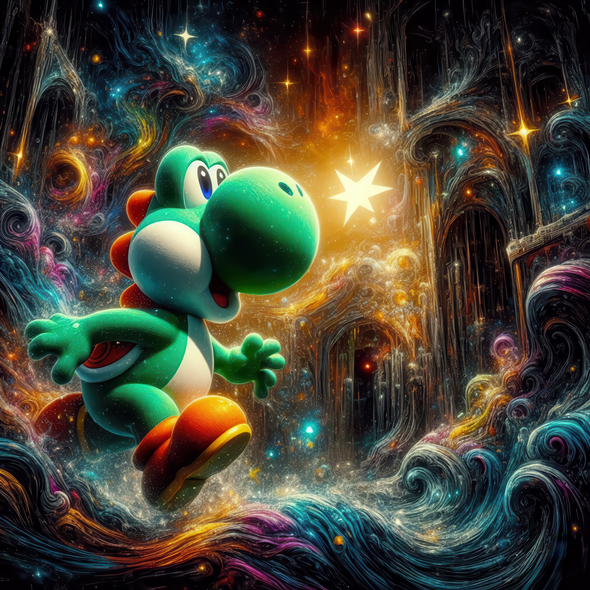 Yoshi Fandom Yoshi Fanart by Picknikker on DeviantArt