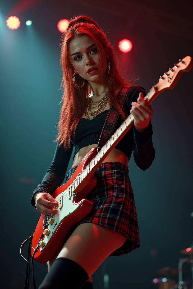Deviantart Rocker Girl Rock Girl by Picknikker on DeviantArt