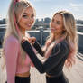 Denise with her friend