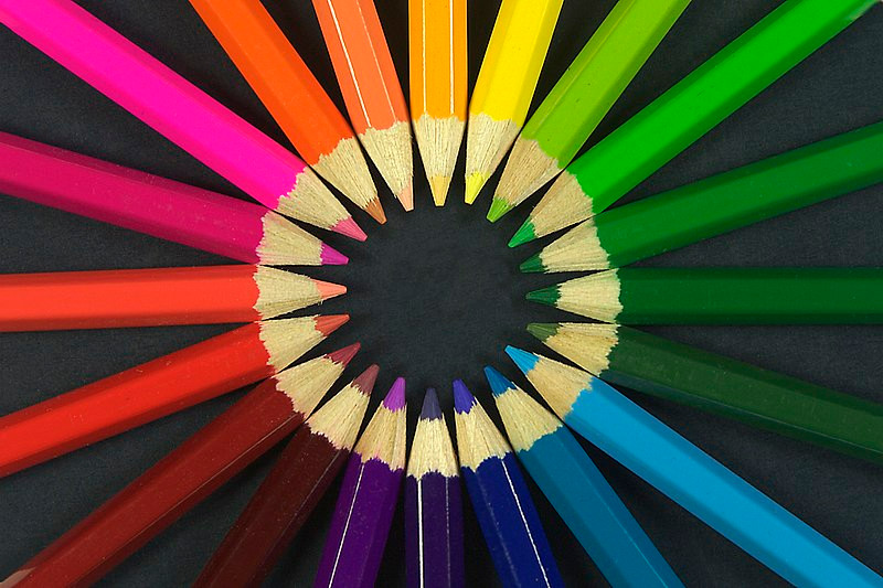 Colouring pencils