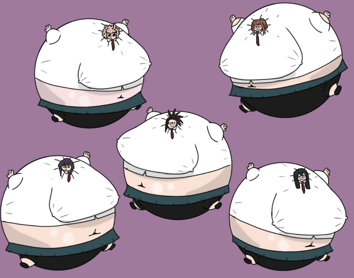 Body Inflation Mha MHA class inflation by LilBigThing on DeviantArt