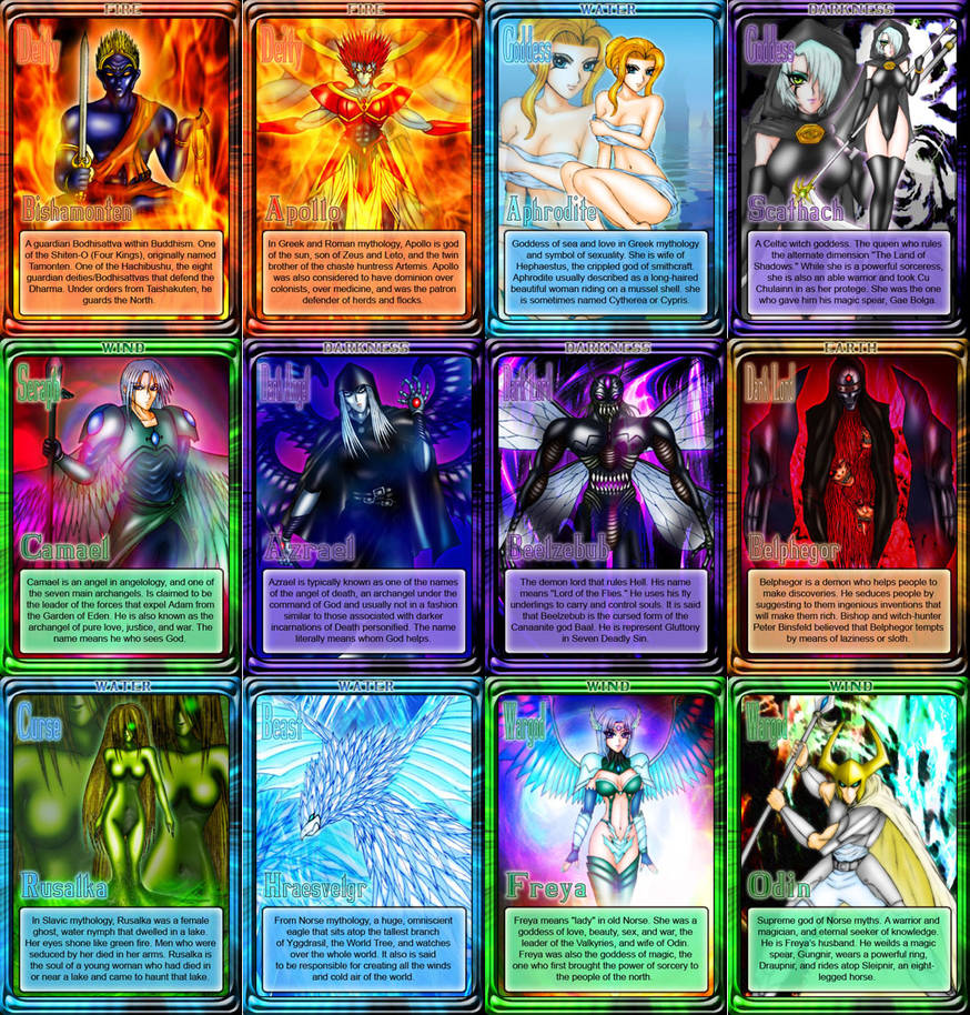 Digital Mythology Cards4 by moai666 on DeviantArt