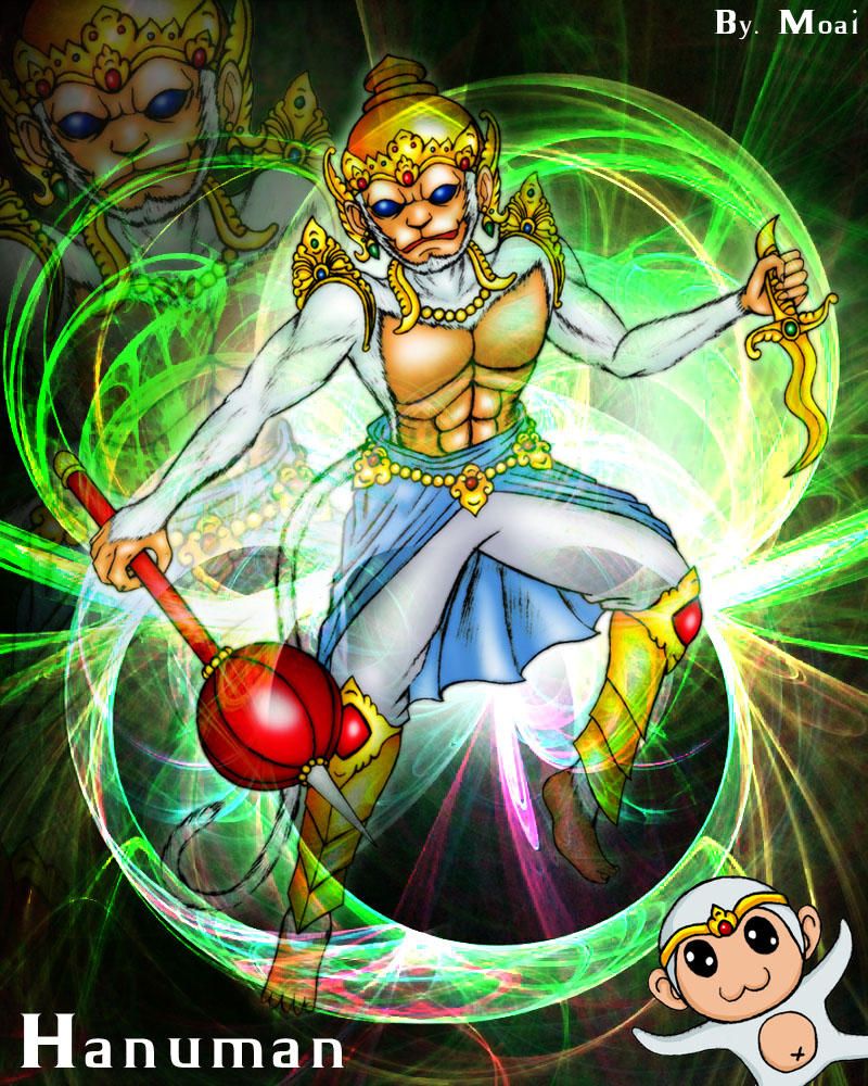 Hanuman by moai666 on DeviantArt
