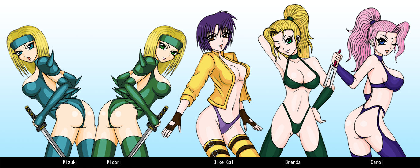 Capcom Enemy Girls