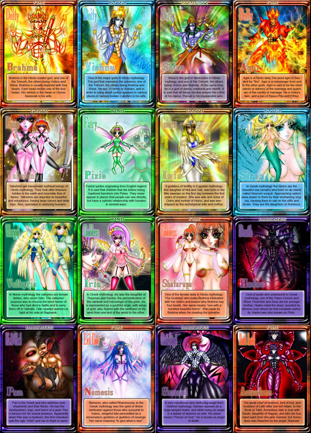 Mythology Cards Collection2