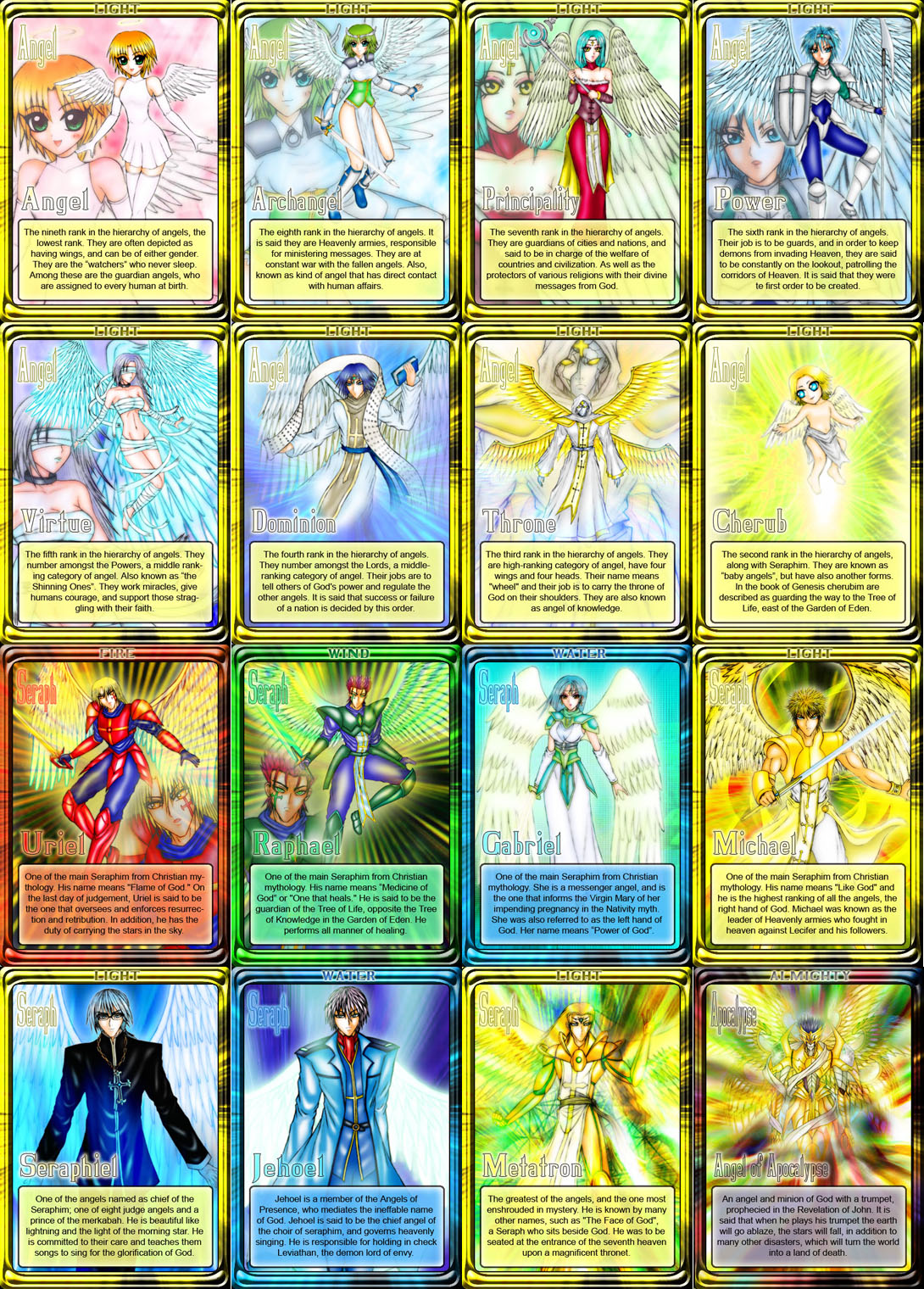 Angel Cards by moai666 on DeviantArt
