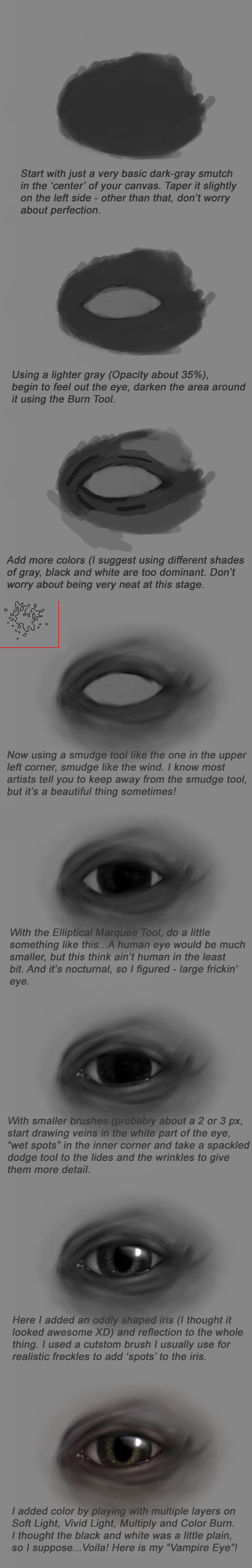 'Vampire Eye' Tutorial