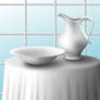 Pitcher and Bowl