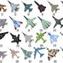 Military Jet Cursors