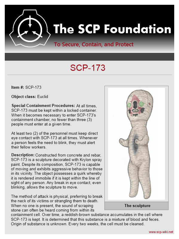 What Is SCP 173? [SCP 173 Origin Story] 