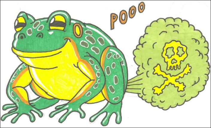 Poison Fart Frog