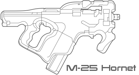 M-25 Hornet Submachine Gun - Mass Effect 3