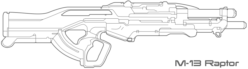 M-13 Raptor Sniper Rifle - Mass Effect 3