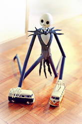 Jack Skellington playing