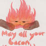 Hehehe.... It's Calcifer