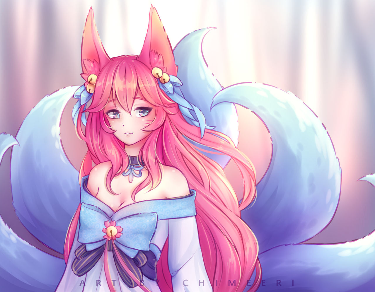Spirit Blossom Ahri Fanart By Chimeeri On Deviantart Spirit Blossom Ahri Fanart By Chimeeri On Deviantart