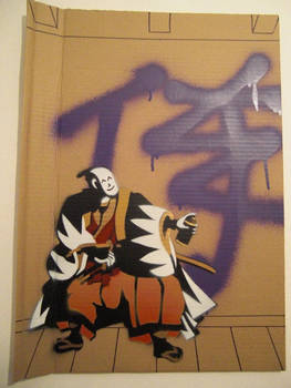 samurai stencil