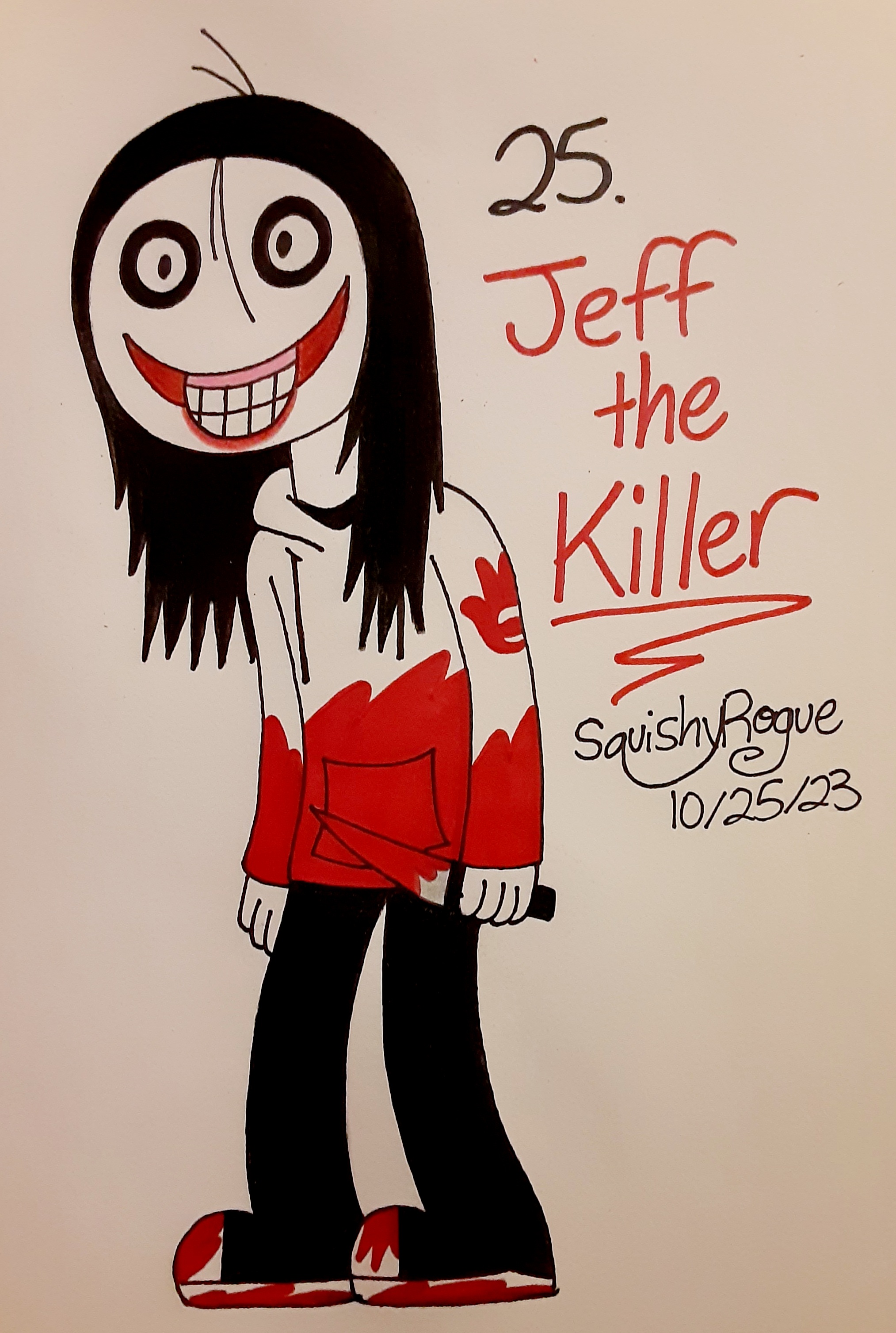 Jeff the Killer (Real form) by SUCHanARTIST13 on DeviantArt