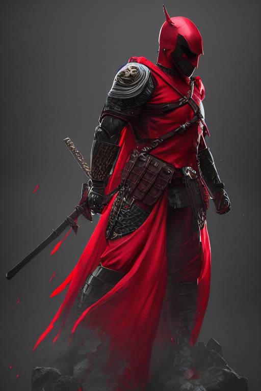 Red hood samurai by startofactory on DeviantArt