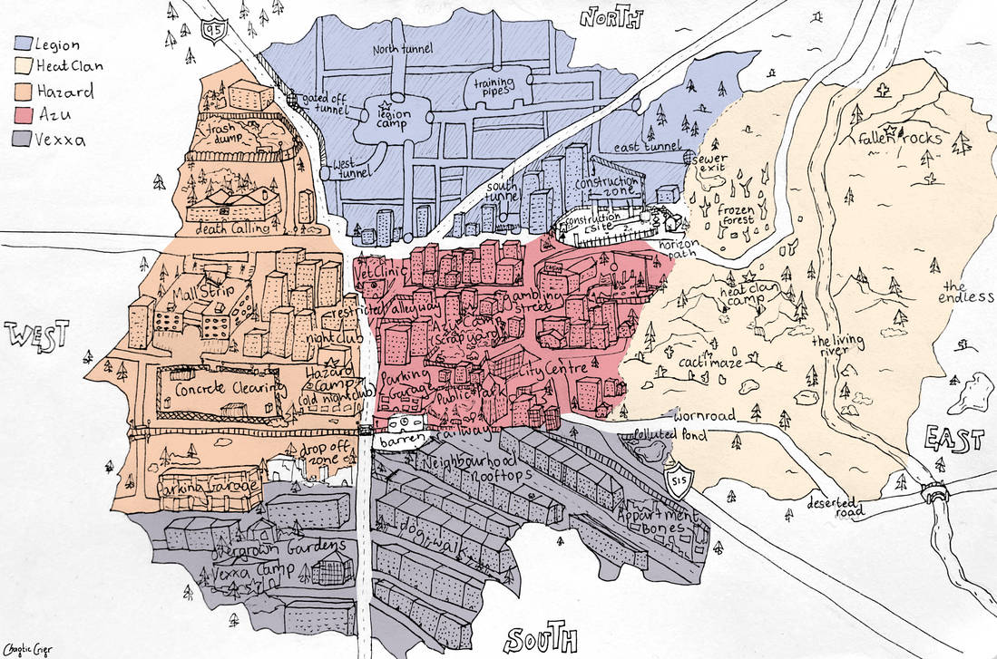 Cothique Map Map Commission V2 by Chaoticcrier on DeviantArt