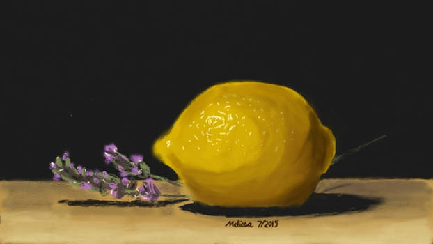 Lemon With Lavender