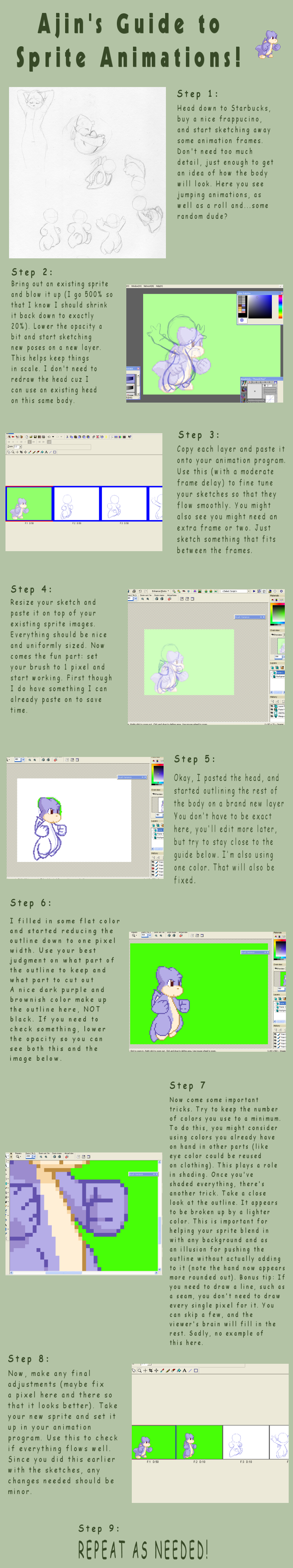 Ajin's Sprite Tutorial