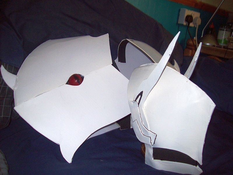 Hakumen Shoulders and Mask