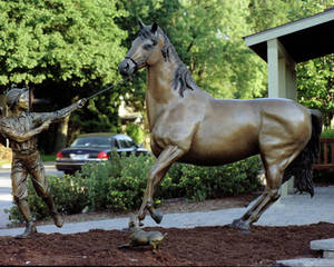 Bronze Horse  Life Size  8' x