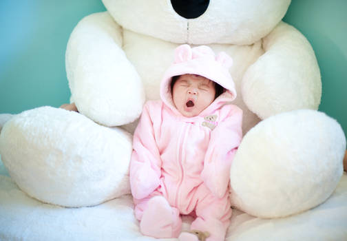 Cute Teddy Bear Baby