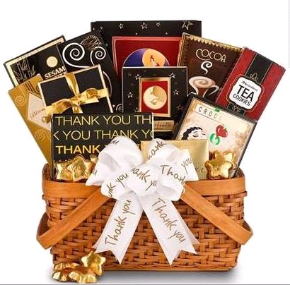 Expressing Gratitude Gift Basket