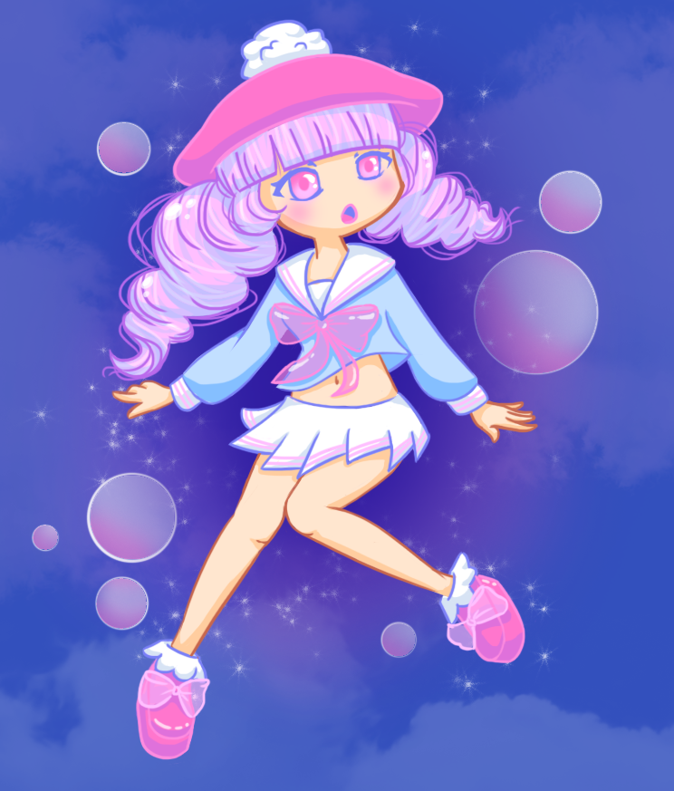 Floating Bubblegirl