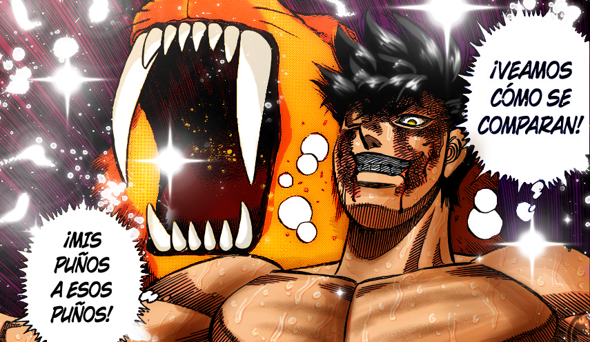 I made a coloring from a panel of the last chapter : hajimenoippo